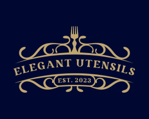 Fork Utensil Cuisine logo