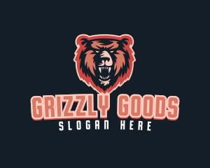 Angry Grizzly Bear logo