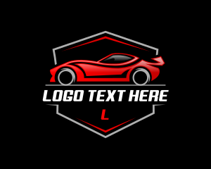 Racing Sports Car Logo