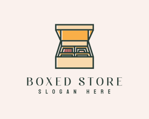 Cookie Pastry Box logo design