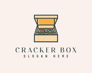 Cookie Pastry Box logo design