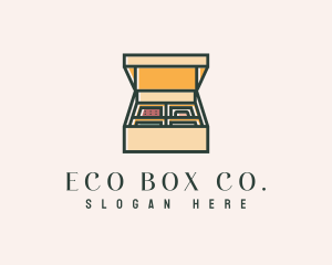 Cookie Pastry Box logo design