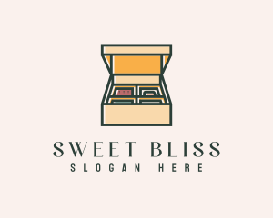 Cookie Pastry Box logo design