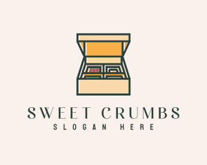 Cookie Pastry Box logo design