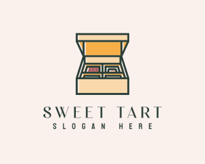 Cookie Pastry Box logo design