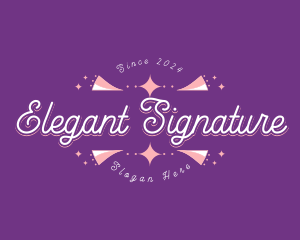 Elegant Feminine Boutique logo design