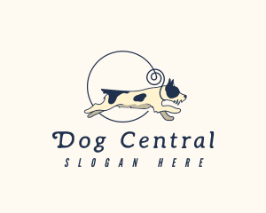 Pet Dog Leash logo design