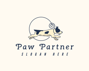 Pet Dog Leash logo design