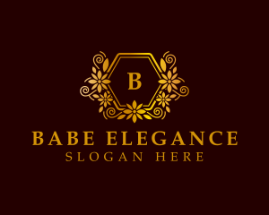 Luxury Floral Ornament logo design