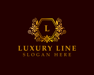 Luxury Floral Ornament logo design