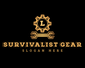 Garage Automotive Gear logo design