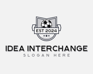 Football Sports Soccer logo design