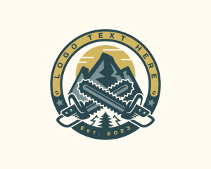 Mountain Logging Chainsaw logo