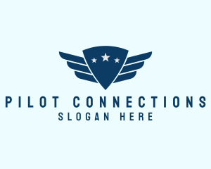 Shield Pilot Wings logo