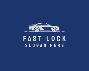 Fast Racing Car logo design