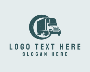 Rustic Transport Truck logo