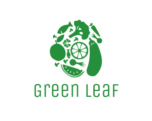 Green Vegetable & Fruit logo