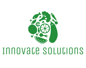 Green Vegetable & Fruit logo