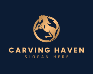 Wild Horse Cavalry logo design