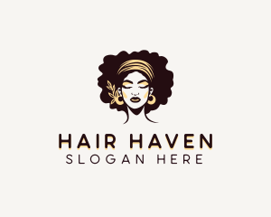 Woman Hair Salon  logo