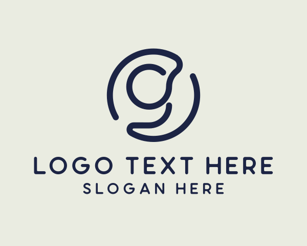 Letterform logo example 4
