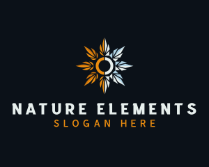 Heating Cold Temperature logo design