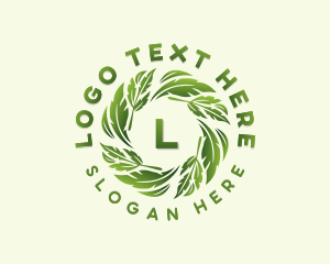 Environmental Garden Leaves logo
