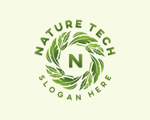 Environmental Garden Leaves logo