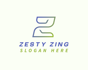 Technology App Letter Z logo design