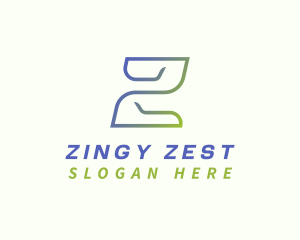 Technology App Letter Z logo design