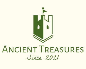 Ancient Shield Turret  logo design