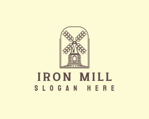 Wheat Flour Mill logo design