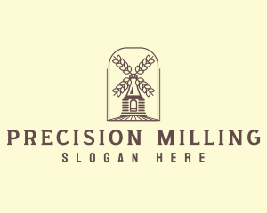 Wheat Flour Mill logo design