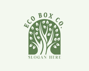 Environmental Garden Tree Logo