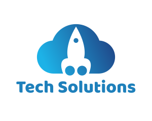 Blue Rocket Cloud logo