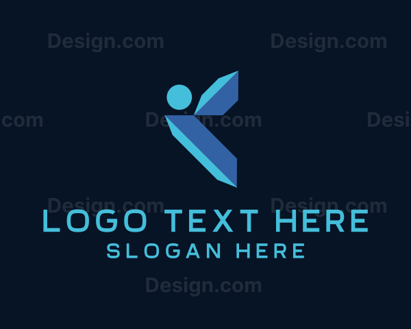 Geometric Digital Tech Logo