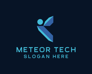 Geometric Digital Tech  logo design