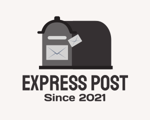 Mailbox Post Office logo design