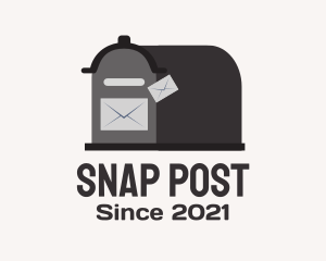 Mailbox Post Office logo design