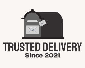 Mailbox Post Office logo design