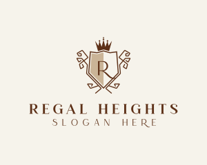 Regal Royal Shield logo design