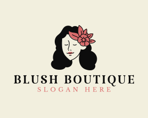 Girl Floral Headdress logo