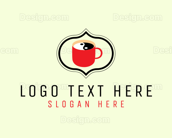 Yin Yang Coffee Logo