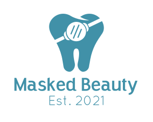 Blue Tooth Mask logo design