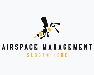 Flying Insect Wasp logo