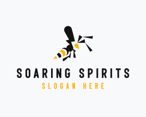 Flying Insect Wasp logo