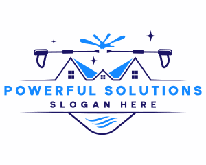 Pressure Wash Housekeeping logo design