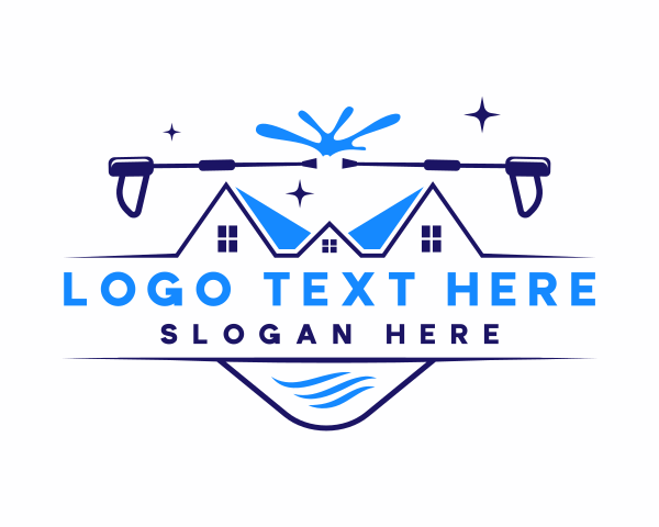Roof Cleaning logo example 4