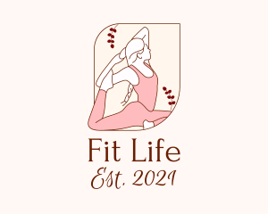 Yoga Pilates Exercise  logo