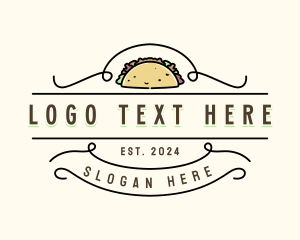 Cuisine - Tacos Cuisine Cafeteria logo design